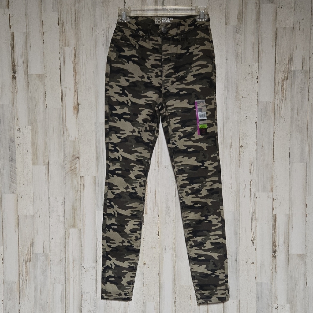 NOBO High Rise Camouflage Skinny Pants